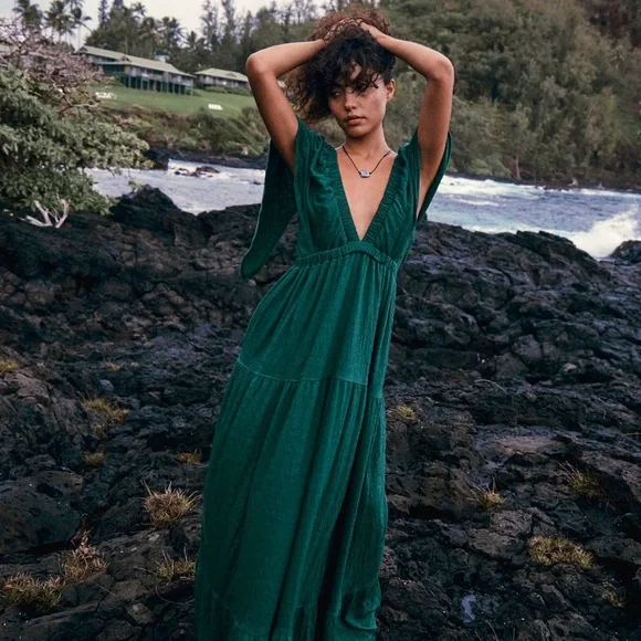 NWT Free People La La Beach Maxi Large - Picture 4 of 10